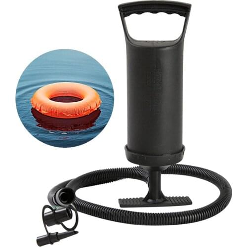 Double Quick Air Pump Manual Inflator Tool for Swimming Ring Balloon Yoga Ball