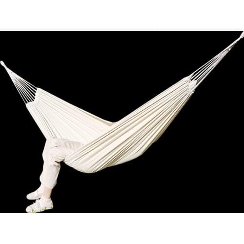 Swing-Bed Hammock Hanging Fabric Patio Double-Hammock Travel Outdoor Camping Canvas Hiking