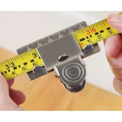 Measuring Tool Tape Measure Horizontal Measuring Clip Tape Measure Positioning Clip Tape Measure Auxiliary Clip