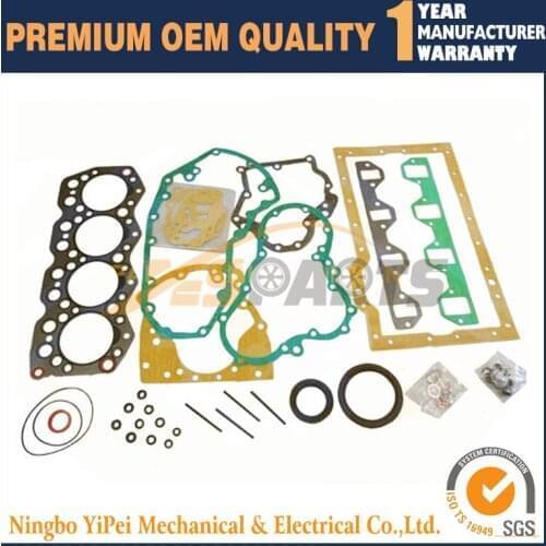 S4E Engine Gasket Set for Mitsubishi S4E Engine Forklift Digger Wheel Loader
