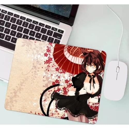 Mouse pad anime kawaii trumpet table mat anime comics personalized picture custom computer rubber diy own carpet pad for gamers