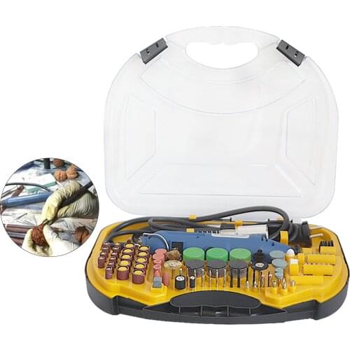 Miniature Electric Grinding Tools Grinder Set Polishing Cutting Drilling Machine Derusting Mini Hand-Held Buffing Equipment Kit