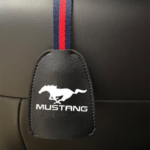 Car Seat Headrest Hook Multi-Function for Seat Back Hanger Bag Hook Hidden with Car Hook for ford mustang gt