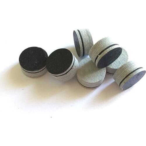 Xmlivet 2017 New Arrival 14mm Billiards Pool Cue tips 1000pcs/lot SS/S/M/H Customized Logo imported leather 10layers cue tips