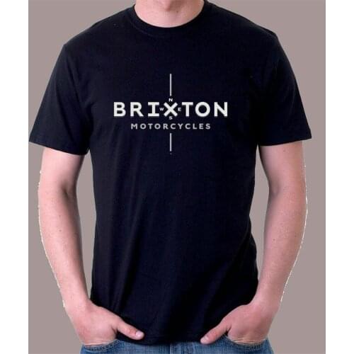 Neu Rare Brixton Motorcycle Black T-Shirt S-3Xl Basic Models Tee Shirt