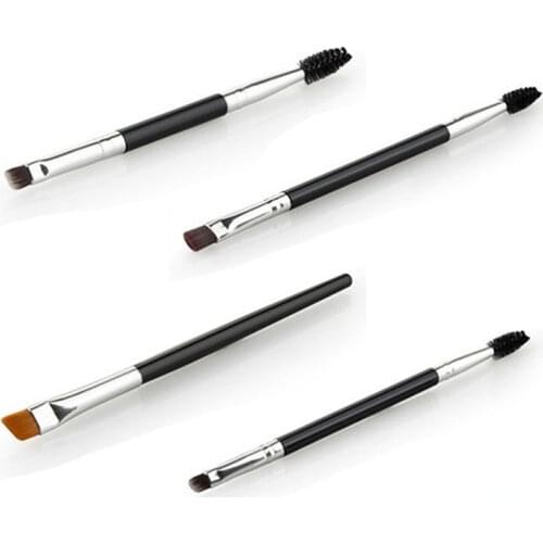 4 Types Double Head Eyebrow Eyelashes Brushes Eye Makeup Eyelash Comb Eyebrow Concealer Beauty Cosmetics Tools