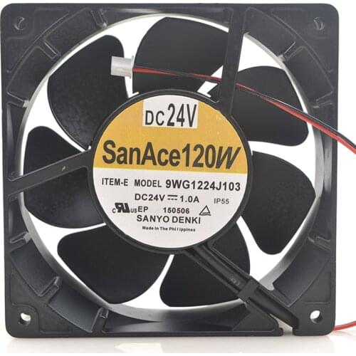 Original 9WG1224J103 GR350 welding machine inverter dedicated fan DC24V 1.0A 12CM 120*120*38mm