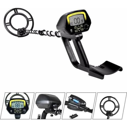 MD-4060 Underground Metal Detector Waterproof Portable Light Gold Detector Treasure Metal Finder Seeking Tool