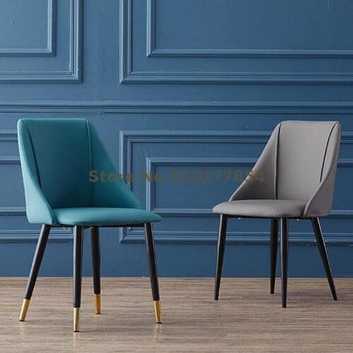 Nordic casual dining chair modern minimalist hotel cafe home net red makeup chair light luxury dining chair ins style