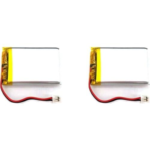 MSDS Verified 3.7V 300mAh 602025 Li Lithium Polymer ion Battery with 2.0mm JST Connector