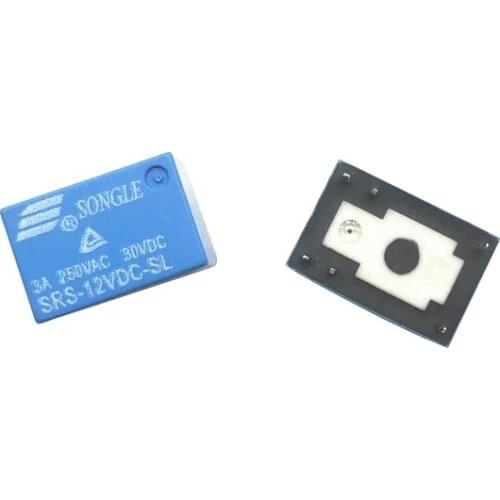 50PCS SRS-12VDC-SL SRS-12VDC 4100 6PIN 12V 3A RELAY SONGLE New original Free shipping