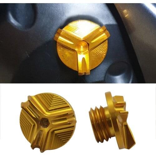 SEMSPEED New Motorcycle M20*2.5 Engine Oil Filter Cup Plug Cover Screw For Yamaha TMAX 530 Tmax500 T-max 530 500 2013-2018 2019