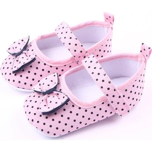 TELOTUNY shoes for baby bon Baby Boots Infant Newborn Girls Boys Cute Dot Print Single Shoes Soft Sole First Walkers Shoes Jul25