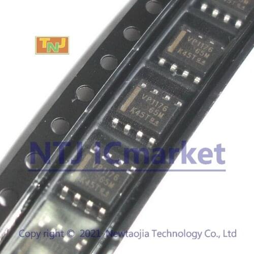 5 PCS SN65HVD1176DR SOP-8 SN65HVD1176 VP1176 PROFIBUS RS-485 Transceiver 8-SOIC Chip IC