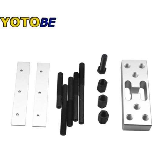 Universal Press Support Block Plate Tool 30 Ton Bearing Bush Car Repair Tool Set For Drill Presses245x200mm