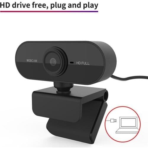 New HD 1080P webcam microcomputer PC network with microphone, rotatable camera webcam video chat online class webcam webcam