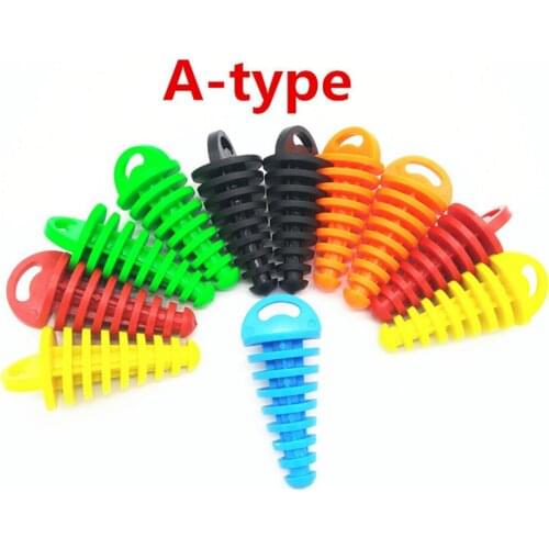 Motorcycle pitbike Exhaust Pipe Plug Silencer Muffler Wash for YAMAHA TIGER 1050 SpoRt 1200 EXPLORER 800 XC XCX XR XRX