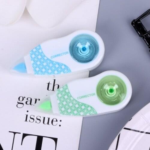 10 Pcs Mini Roller Correction Tape White Sticker Eraser School Office Stationery