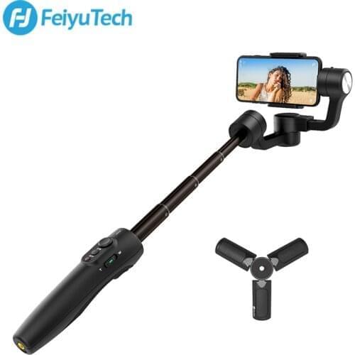 Open Box FeiyuTech Vimble 2S 3-Axis Handheld Stabilizer Smartphone Gimbal with180mm Extension Pole for Iphone Samsung Xiaomi