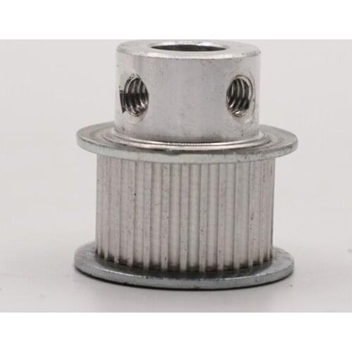 Aluminum Alloy BF Type 2GT 38 Teeth 5/6/6.35/7/8/10/12mm Inner Bore Timing Pulley 7/11mm Width 2mm Pitch Synchronous Wheel