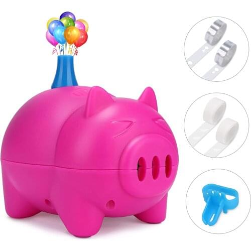 Electric Balloon Pump Portable Balloon Inflator Air Blower with Balloon Arch &Garland Kit for Party Decoration Inflatable Tool