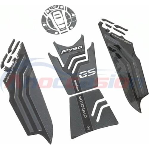 F750GS F850GS Motorcycle 3D Fuel Tank Pad Protective Stickers Decals For BMW F750GS F850GS F750 F850 750GS F850GS