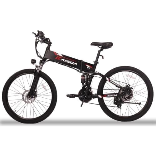 K-1 (European spot)national standard electric bicycle folding 48V lithium assisted mountain bike variable speed 26inch ebike