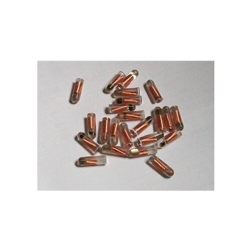 JTRFID2007 glass patrol electronic tag / inspection information card 20*07mm