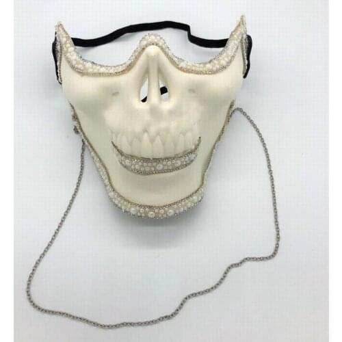 Masque Cosplay Mask Singer Anime Bleach Funny Demon Slayer Gothic Halloween Masker Ghost Anonymous Horror Skull Mask