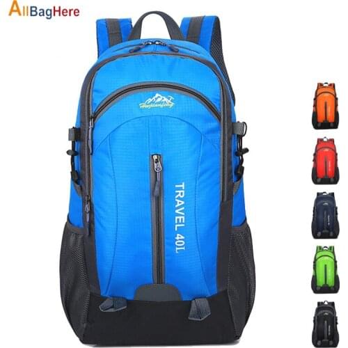 Men Women USB Charging Outdoor Backpack Waterproof Quality Durable Travel Sport Bag Student Breathable Nolyn Hiking Climbing Bag