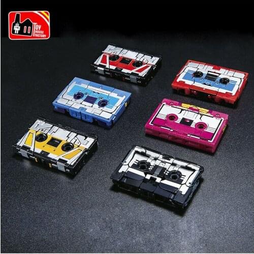 KBB Six Tape Set Deformation Transformation Japan Style THF-01P6 Plastic ABS Robot Action Figure Toy For Kids Gifts Collection