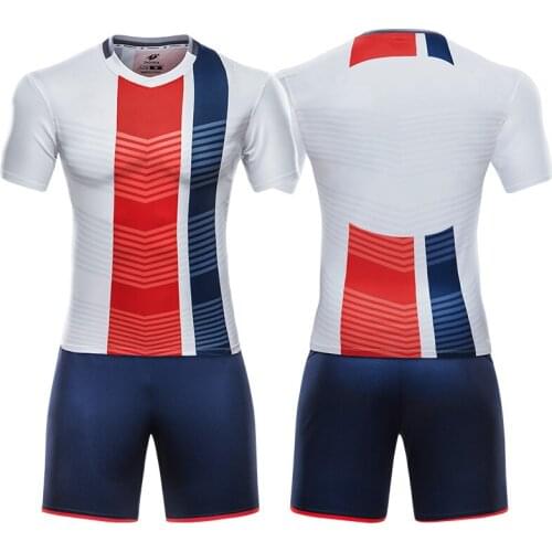 New Sublimation Custom Blank Jerseys Soccer Sets Camiseta Futbol 2020 Breathable Quick Dry Sport Wear Football Uniform