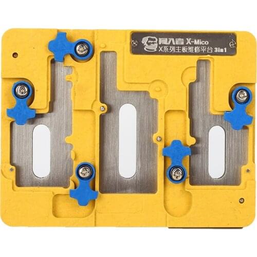 MECHANIC MRX Motherboard Fixture for iPhone X Xs Xsmax Layered 3 in 1 Dugumming Positioning Repair Clamping Pcb Holder