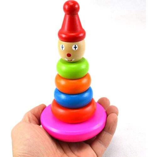 Piled Blocks Board Game Family/Party Best Gift for Children High Quality Colorful Wooden Puzzle Game