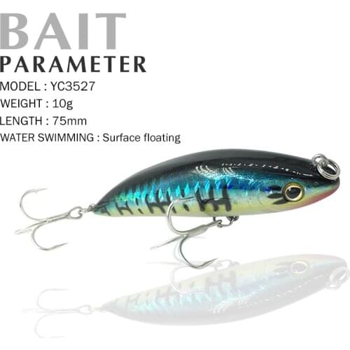 Fishing Lure 75mm/10g Surface Floating Shad VIB Swimbait Crankbait Iscas Leurre Vibration Plastic Crankbait Leurre Wobbler