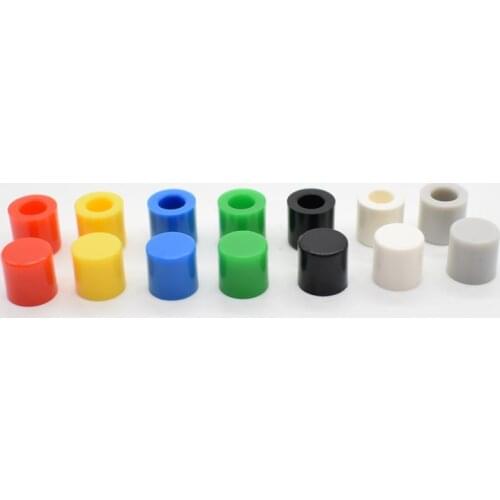 100Pcs Tactile Push Button Switch Cap 6mm Applies to 6*6 Self-locking Switch Button Cap