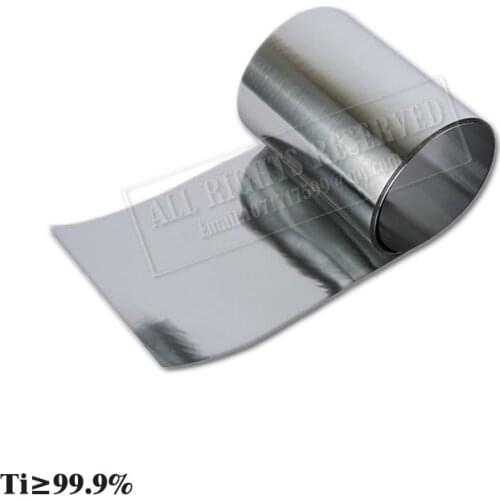 Titanium sheet Ti99% TC4 titanium foil Pure titanium sheet Titanium strip Titanium alloy foil Titanium plate