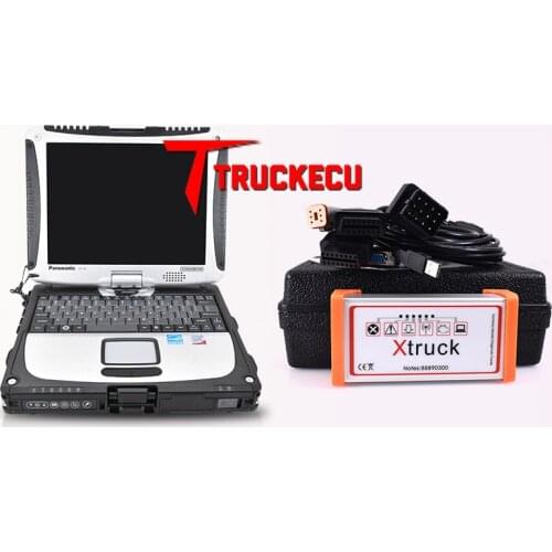 TOUGHBOOK CF19 laptop+for-VOLVO VOCOM 88890300 for-VOLVO/RENAULT/UD/MACK diagnostic for-volvo euro6 FH&FM for-volvo PTT TECHTOOL