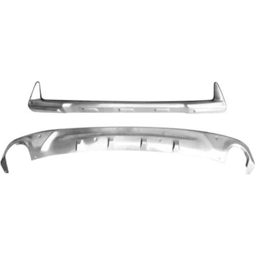 Stainless Steel car Front Rear Bumper Protector Guard Skid Plate Sill Covers Spoiler for Honda CR-V CRV 2017~2020