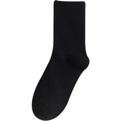 Leysye Womens Socks Winter New Year Christmas Pure Color Leisure Sports Thicken Warm Comfortable Fashion Thick Needle Cotton