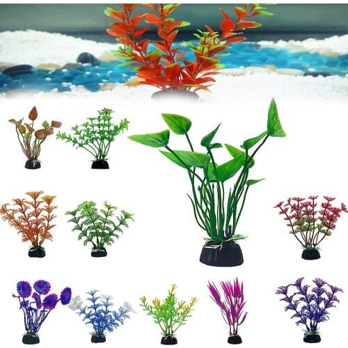 Simulation Artificial Plants Aquarium Decor Water Weeds Plant Fish Tank Aquarium Accessories Grass Decoration Ornament