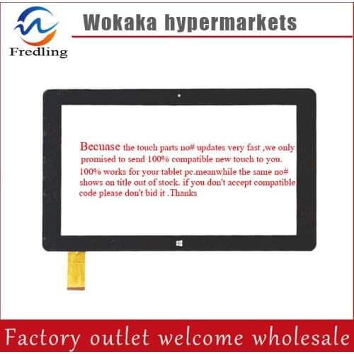 10.1" inch Tablet PC FPC-106001B Capacitive Touch screen panel For CUBE i10 Digitizer Glass Sensor Free Shipping