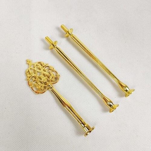 10 Set Hardware Fittings for Cake Stand Mold 2&3 Tier Cake Stand Fittings Hardware Holder for Resin Crafts DIY Making Cupcake