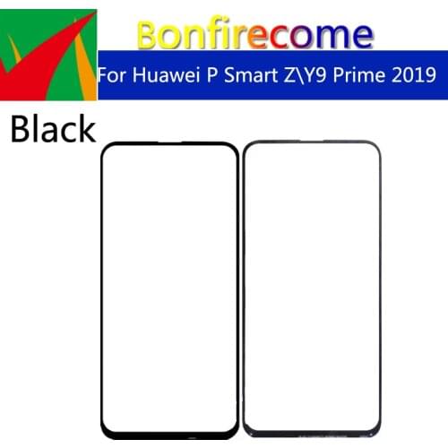 10Pcs\lot For Huawei P Smart Z Replacement LCD Front Touch Screen Glass Outer Lens For Y9 Prime (2019) STK-L21 STK-L22 LX3