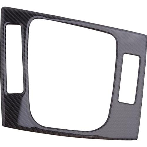 Car Inner Gear Shift Box Panel Cover Trim Sticker Carbon Fiber Fit For BMW 3 Series E46 1998 1999 2000 2001 2002 2003 2004 2005