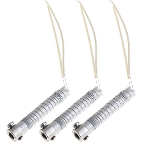 Electric Soldering Irons Heating wire 3pcs 220V 60W External Heating Electric Iron Heating Wire for Electric Soldering Irons