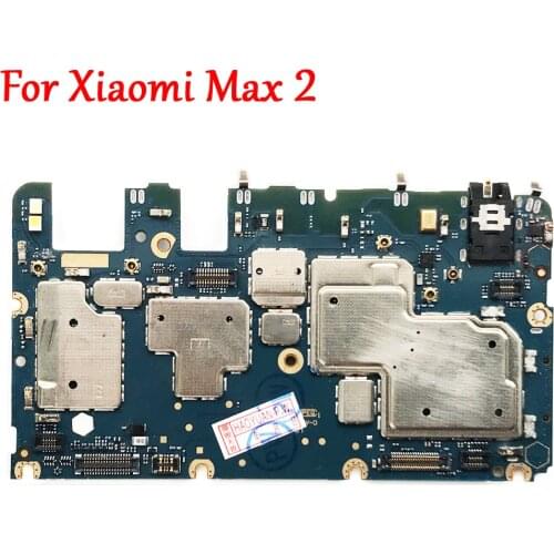 Tested Full Work Unlock Main Motherboard For Xiaomi Mi Max 2 Max2 Logic Circuit Board Original Global Firmware