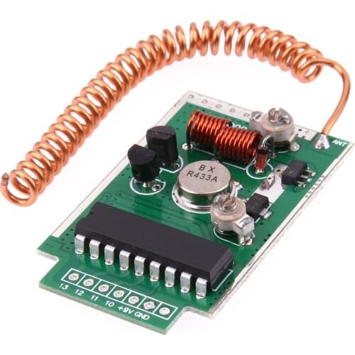 Large Power 4km Wireless RF Remote Control Transmitter Module Kit 433Mhz Distance 4000 Meters for Arduino ARM Launch