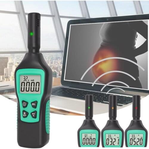Mastfuyi FY876 Handheld EMF Meter Electromagnetic Radiation Detector Monitor Household High Precision Wave Radiation Tester