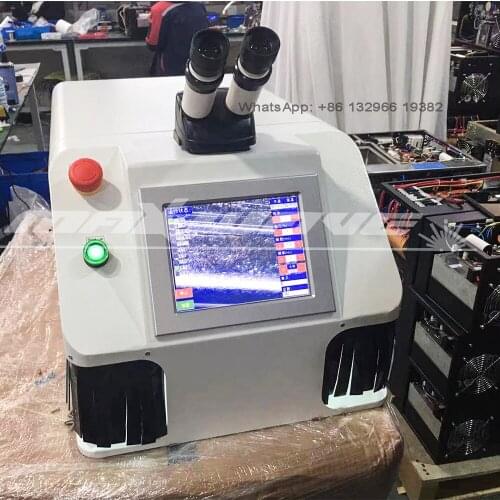 Silver Gold Portable Small Jewelry Laser Welding Machine Mini 200W jewelry laser welder made in China with CCD